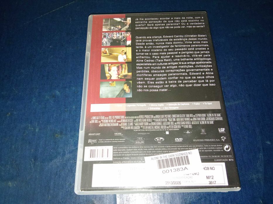 Alone in The Dark - Sozinhos na Escuridão DVD (leg port)