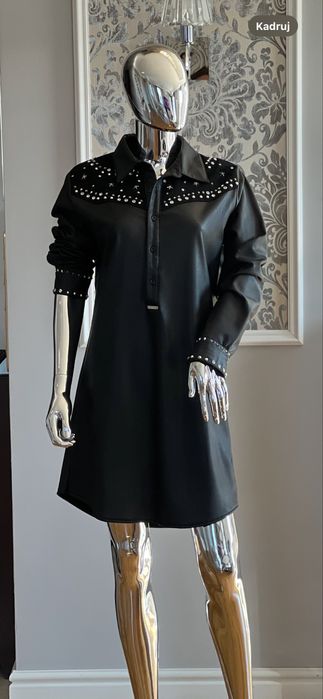 Nowa sukienka ze skóry eko XL