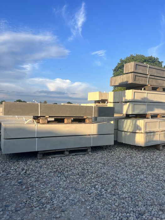 podmurówka betonowa deska ogrodzenie panelowe 22 zł sztuka