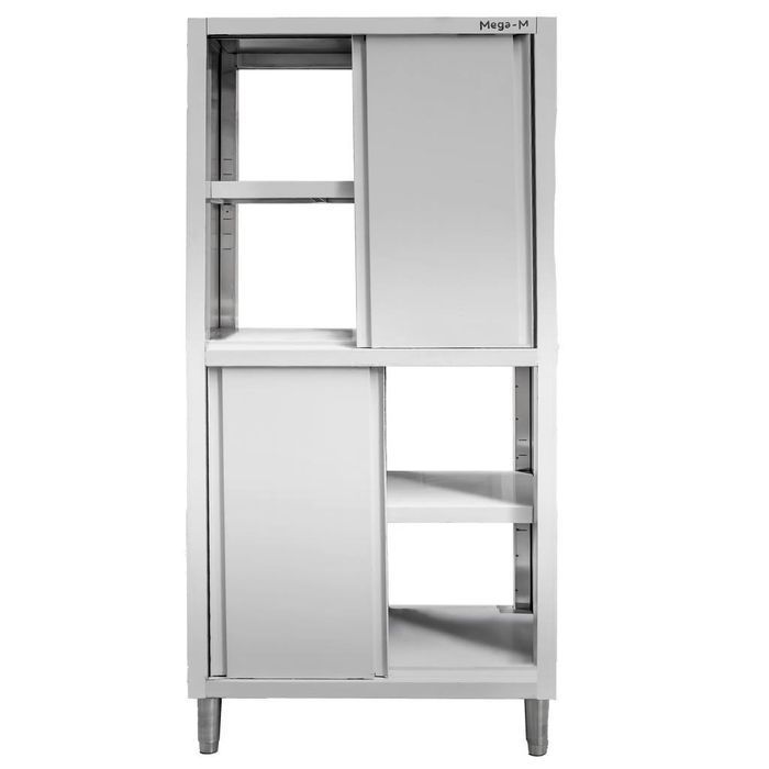 Szafa gastronomiczna przelotowa Mega-M 4-drzwiowa 80x60x180 cm