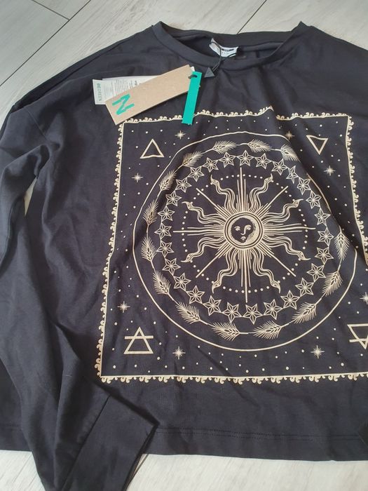 Bluzka z długim rękawem M nowa