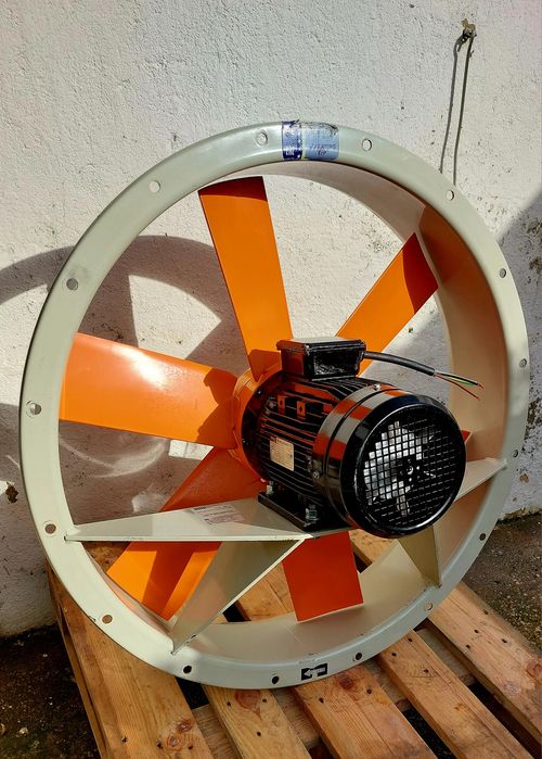 Ventilador extrator 32700 m3h cabines de pintura Ar fumos e Estufas