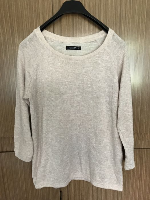Sweter Reservet bezowy