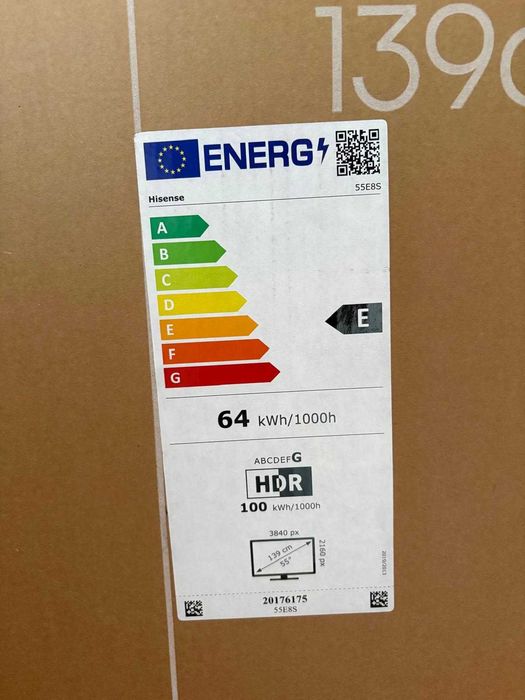 TV Hisense 55E8S