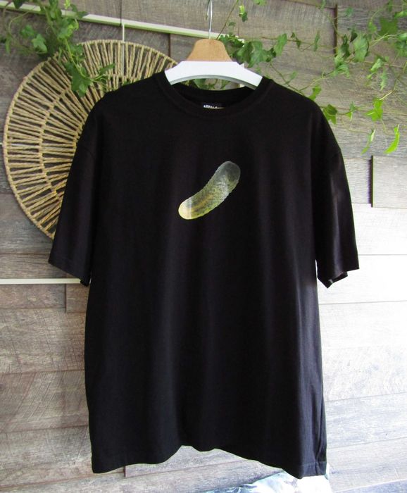 T-shirt Muala Książulo czarny ogór ogórek koszulka limitowany drop merch M
