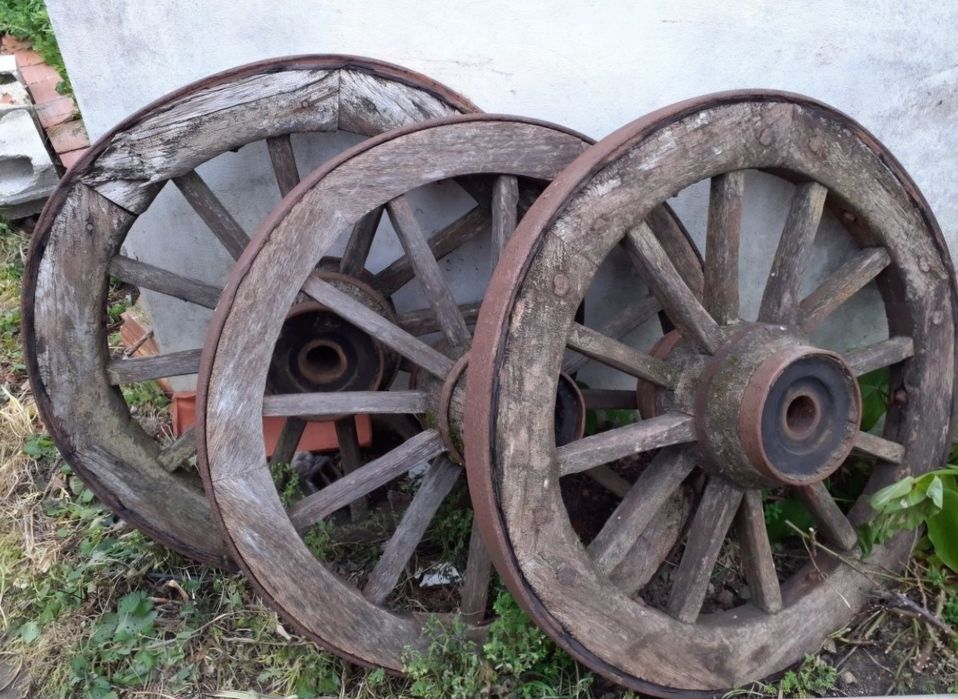 Rodas de Carroça de Bois.