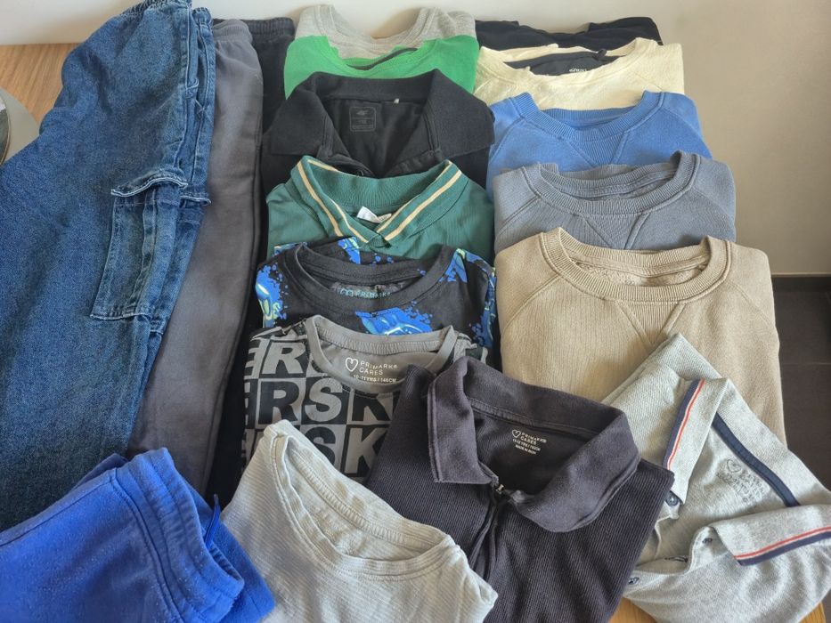 Paczka ubrań dla chłopca 146/152