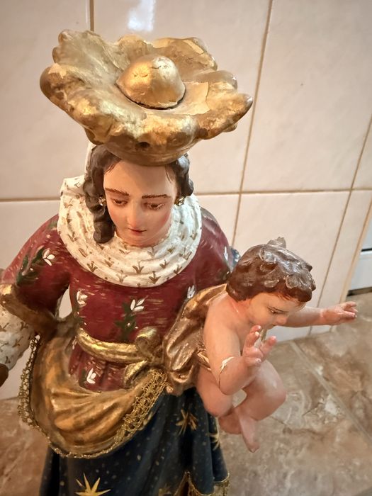 Imagem arte sacra Nossa Senhora com o Menino