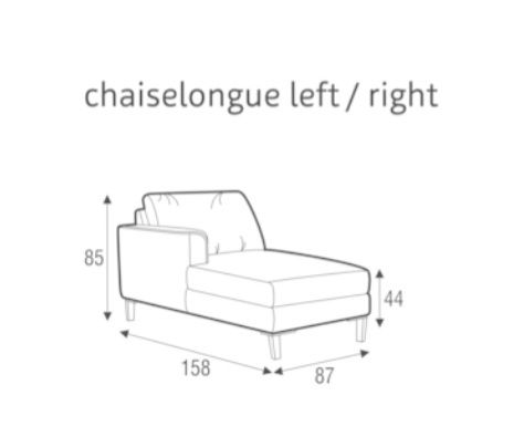 Sofa narożnik RONJA Sits