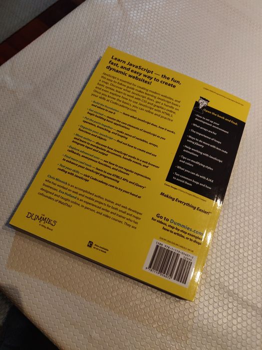 Coding With JavaScript for Dummies Book (New)64284220086915121