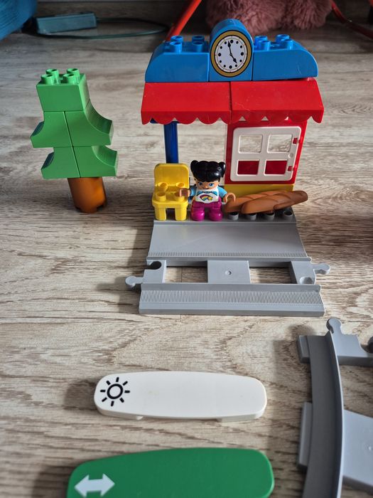 Klocki lego duplo 10874 kolejka lokomotywa