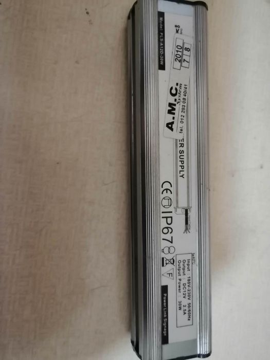 Zasilacz led12V.. 2,5A. 30W