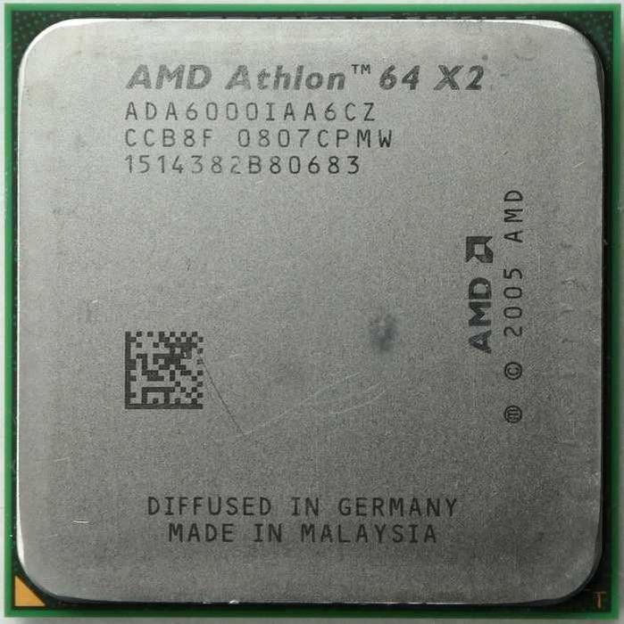 Процессор AM2 AMD Athlon64 x2 6000+ 89W ADA6000IAA6CZ
