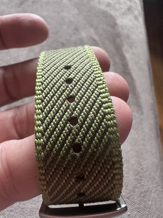 Pasek Nato 22mm premium nowy khaki zielony zieleń