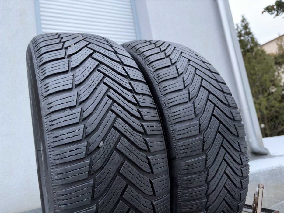 2szt zimowe 225/55R17 Michelin 7mm 2023r świetny stan! Z1138 gwarancja