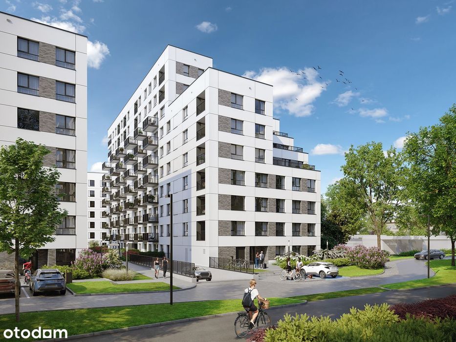 1-pokojowe mieszkanie 40m2 + ogródek Bez Prowizji