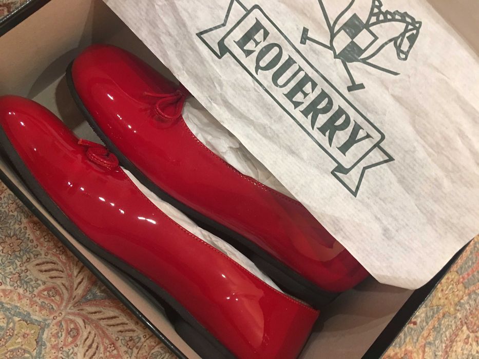 Туфельки.Лак.Кожа.