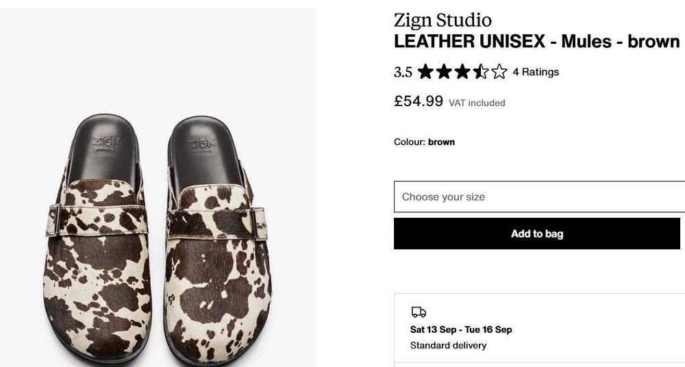 Шльопанці клоги Zign Studio, 44р