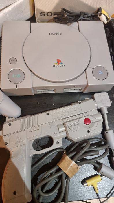 PS1 Playstation 1 Psx SCPH-5502 idealna. 55 gier propozycje