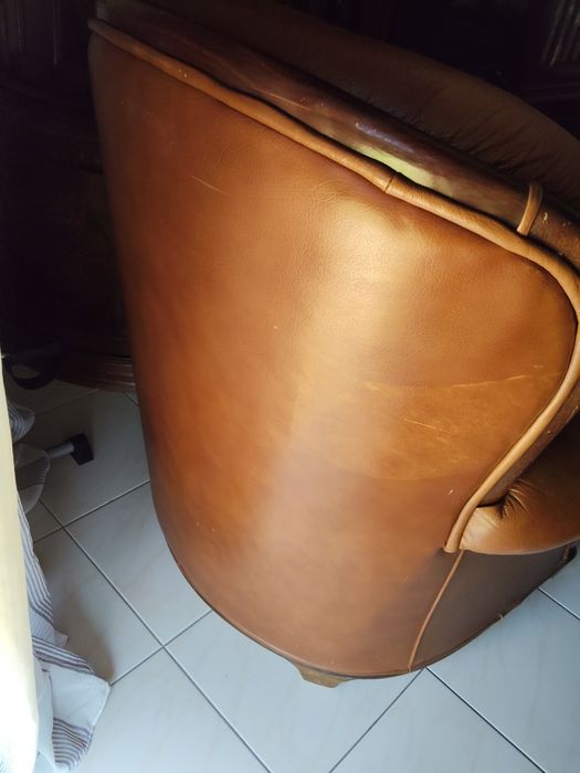 Sofá cama e dois cadeirões