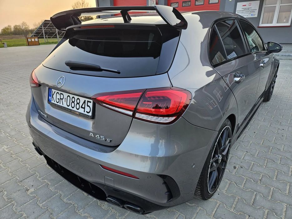 Mercedes-Benz Klasa A AMG A 45 S 4MATIC+, Salon PL, Serwis,Fotele AMG Performance