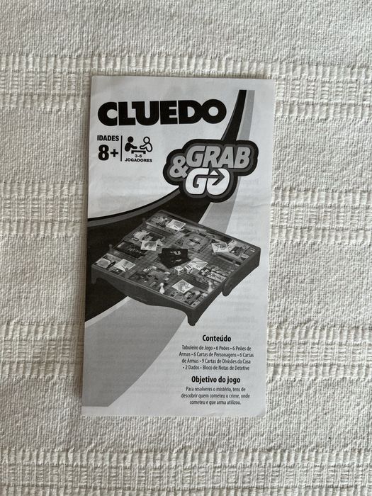 Jogo Cluedo Grab & Go