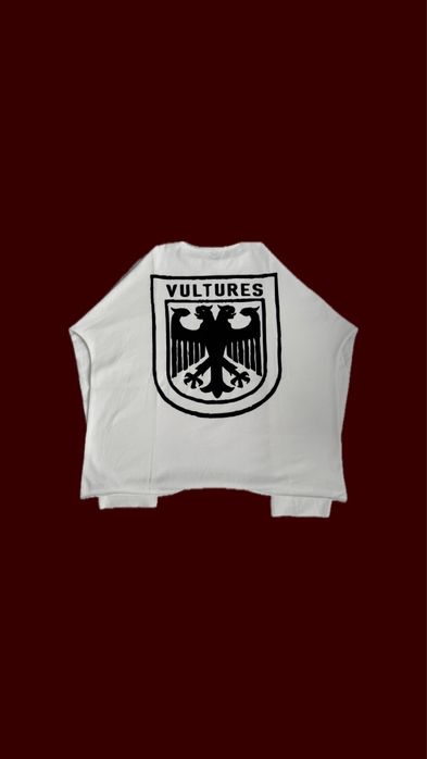 white longsleeve Kanye West x Rubchinskiy Vultures archive opium