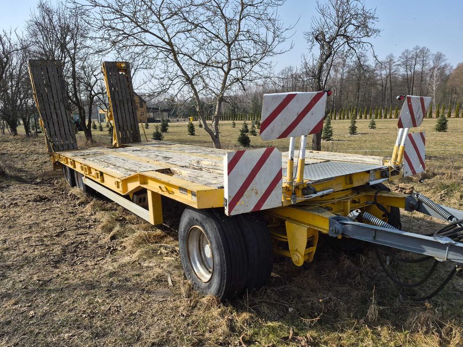 Goldhofer TU 3-24/80 przyczepa niskopodwoziowa
