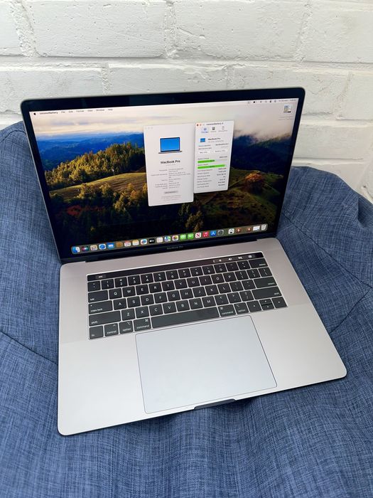 Macbook pro 15 2018 i9 2.9/ 16gb / 2000gb/ Radeon Pro 560x 4GB 93%
