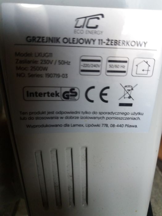 Sprzedam Grzejnik Olejowy .