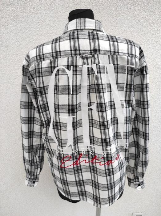 Good for nothing koszula w kratę grubsza bawełna 38 M