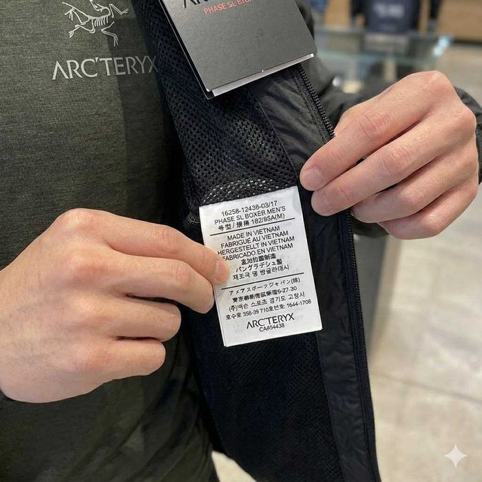 Мужская Куртка Arcteryx Ветровка