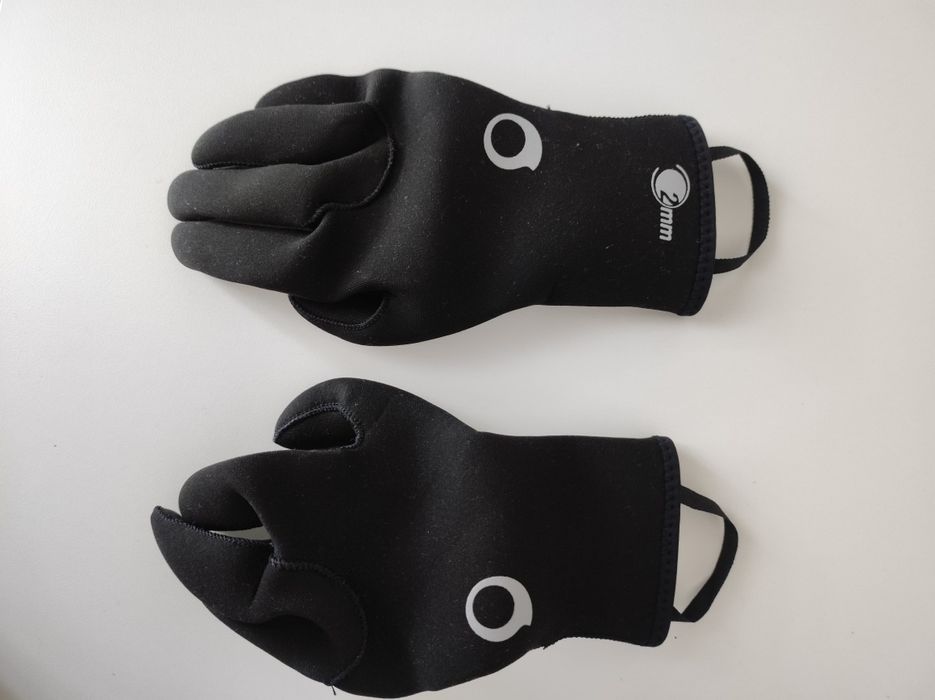Luvas de neoprene XS Decathlon Surf Bodyboard Mergulho