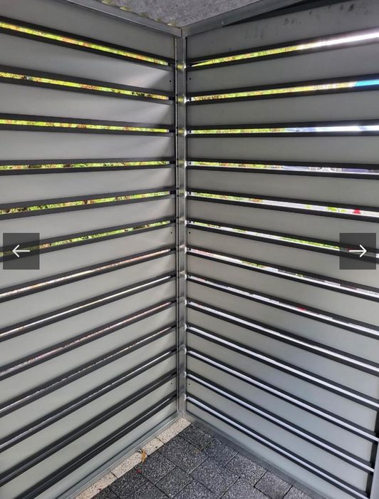 Wiata na śmieci 2x2 Extraline