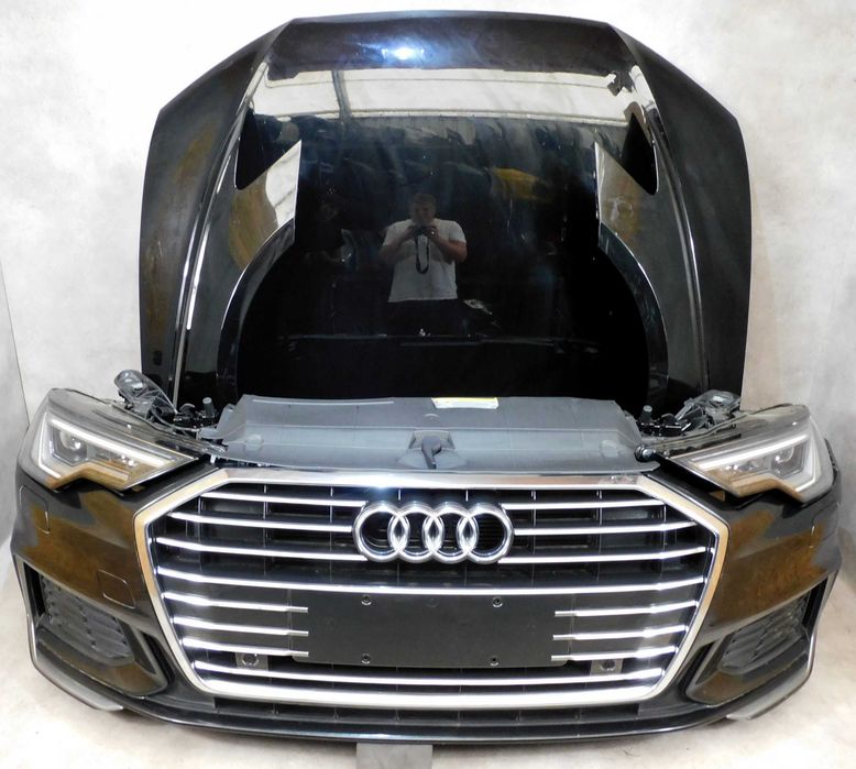 Разборка Audi A6 C8 капот дверь бампер крыло фара фонарь крышка панель
