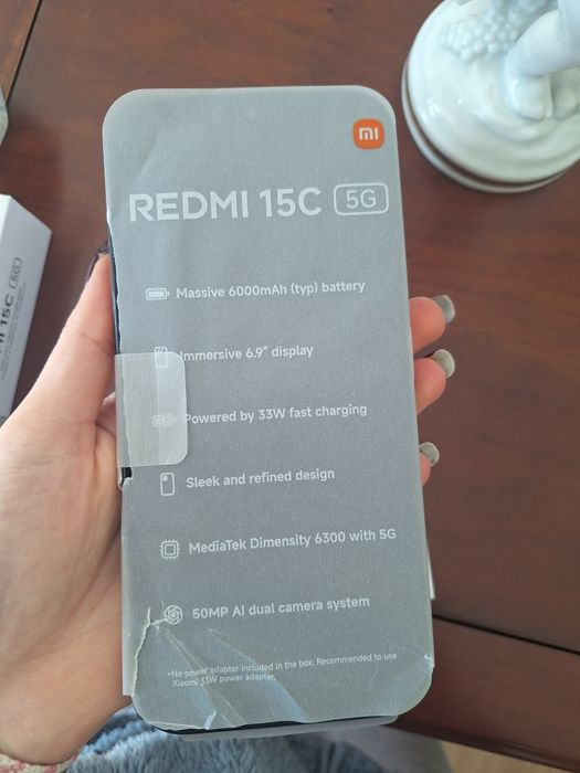 Xiaomi Redmi 15C 5G — Novo e selado