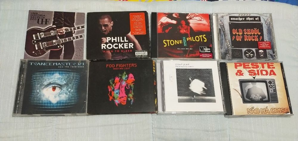 Cd's de música .