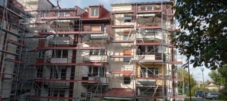 Rusztowania Wynajem i montaż rusztowań  elewacyjnych