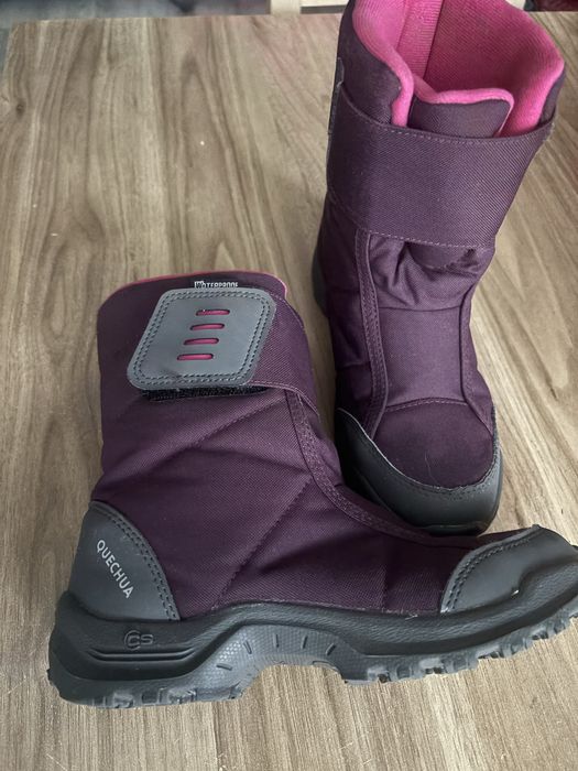 Sprzedam śniegowce QUECHUA roz 34. Wodoodporne