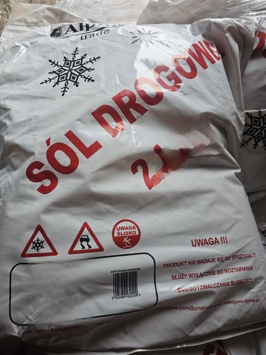 Sól drogowa 25kg