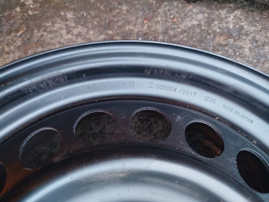 Запаска або диск Р17 R16 5*114,3 поштучно