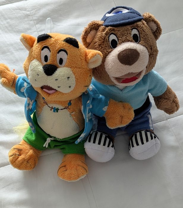 Плюшеві фігурки тигр Rory, ведмедик Вradley