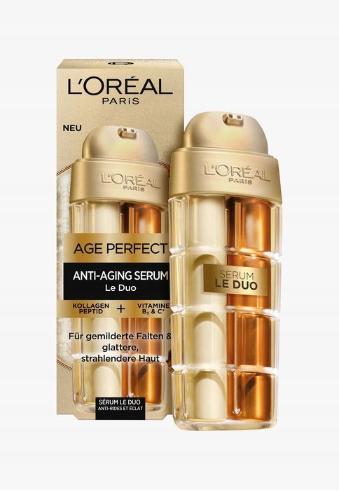loreal age perfect anti aging seum le duo 30ml