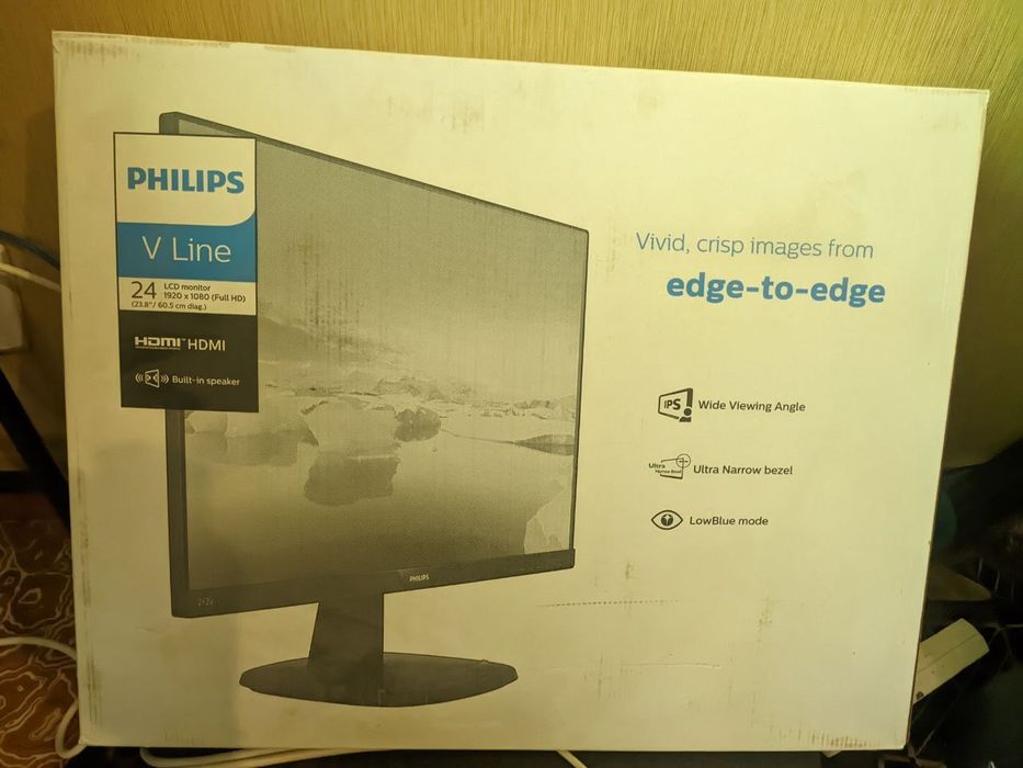 Продам ПК - R3 2200g, am4 a320, 16gb DDR4, SSD128Gb, БП450Вт + Монитор