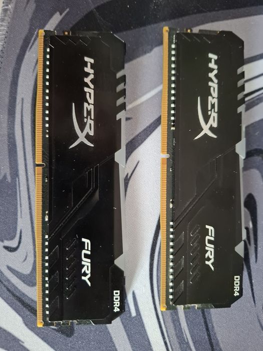 Оперативна пам'ять ddr4 Hyperx Fury 16gb x 2