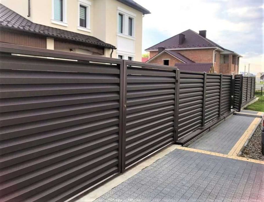 Металоконструкції під ключ. Ворота, навіс, паркан. Виробник