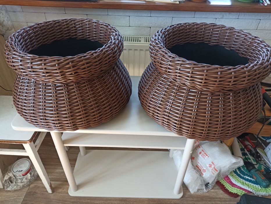 кашпо з ротангу ,