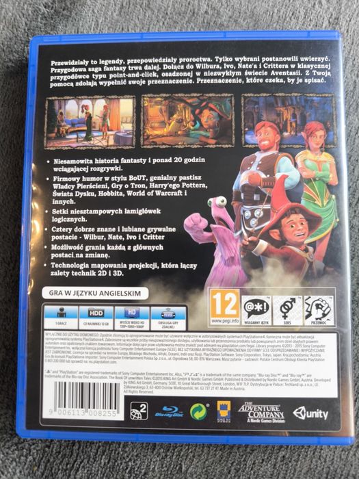 Ps4 The Book Of Unwritten Tales 2 pl możliwa zamiana