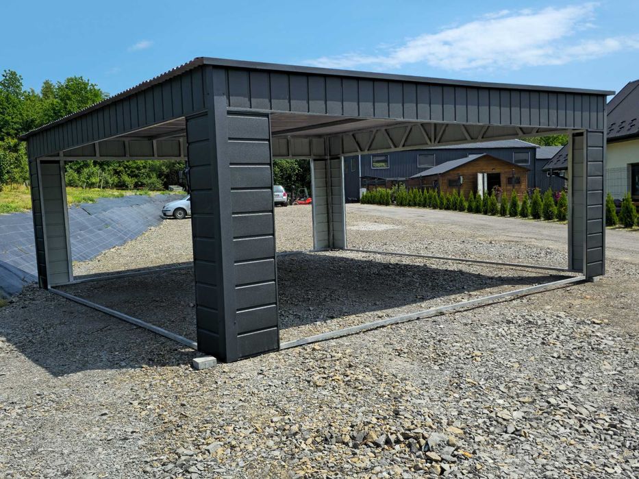 Nowoczesna Wiata Samochodowa CARPORT