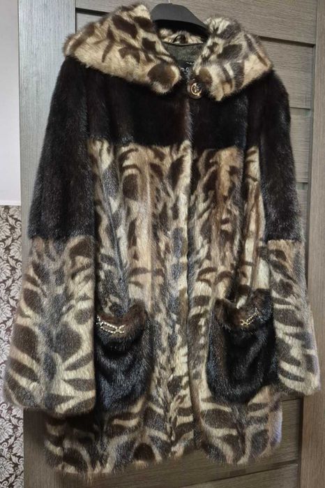 Норкова шуба.Великий розмір